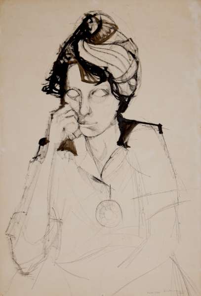 Imagen de la obra Retrato de Ulla (1960-020)